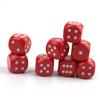 Em estoque Cor de Madeira Transfronteiriça Madeira Maciça Pontos Dados Jogo de Casa Filete Peneira Pedido de Vinho Mahjong Dados Coloridos