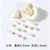 Cen Pérolas de água doce Xiaomi, Pérolas de arroz Zhuji, Pulseiras de miçangas DIY, Colares de pérolas, Pérolas soltas naturais para mulheres