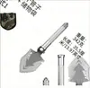 Pala Militar Multifuncional Plegable para Exteriores Acero al Manganeso Pala China Conveniente para Pesca Equipo de Camping
