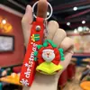 Novo Pingente Chaveiro Papai Noel, Árvore de Natal, Boneco de Neve, Decoração de Carro, Presente Criativo para Crianças, Itens para Feira