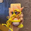 Llavero Original Lindo Erizo Gordo Cadena Lindo Lindo Muñeco de Resina Muñeco Hombres y Mujeres Colgante para Mochila Escolar Regalo