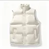 Fábrica de Origen Chaleco Trendy de Invierno para Jóvenes con Cuello Alto, Chaleco Cálido, Chaqueta Deportiva Sencilla de Color Sólido al por Mayor