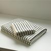 Toalla de baño para adultos de algodón a rayas de moda simple, baño, padre-hijo, rizo, diamante grande, suave, toalla facial, serie de toallas de baño
