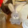 Coelhinho de Pelúcia Fofo Adequado para Huawei Frebuds 7I Bluetooth Sem Fio Huawei Clip 2 Capa Protetora de Fone de Ouvido