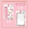 Venta al por mayor de fábrica Portatarjetas de campus Portatarjetas de identificación de trabajo Etiqueta de equipaje Estudiante Hello Kitty Tarjeta de comida Correa para insignia de trabajo