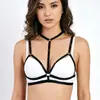 Bambu como preto ajustável elástico três- ponto adulto europeu e americano tamanho grande sexy boate sexy lingerie o0647
