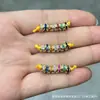 Nuezas Cuentas Espaciadoras Universales para Ejes de Cobre con Estrella y Luna Coco Accesorios para Juguetes DIY DIY