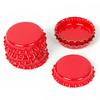 En stock accesorios para joyería hechos a mano DIY accesorios para collar/pulsera corona de color doble cara tapa de botella-tapa de botella de cerveza