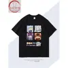 Camisetas de Algodón de Manga Corta Periféricas de Anime Buried Fulilian para Estudiantes Hombres y Mujeres Verano Bidimensional Talla Grande Ropa Cosplay