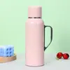 Termo de Acero Inoxidable 316 de Alta Gama con Pantalla de Temperatura Mecánica, Gran Capacidad, Portátil para Exteriores, Viajes, Infusor de Té, Botella Termo