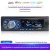 Novo player de carro Bluetooth MP3 universal 12v transfronteiriço com suporte para cartão TF, disco U, rádio FM de um único DIN