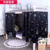 Cortina para Cama de Dormitorio de Estudiantes Universitarios Bloques Superiores e Inferiores Tela de Sombreado Dormitorio Masculino y Femenino Dormitorio de Estudiantes de Secundaria Cortina para Cama de Dormitorio Habitación de Alquiler Sencilla