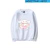 Sudadera informal de cuello redondo 2D de Cinnamoroll, perro de orejas grandes, perro canela, Sanrio, primavera y otoño