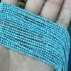 Venta al por mayor Wein Optimización Turquesa 2mm Cuentas Redondas Semiterminadas DIY Pulsera Cadena Clavícula Hecho a Mano Cuentas Sueltas Accesorios de Joyería