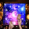 Toalha de Mesa para Cartas de Tarot Mandala Árvore da Vida Borboleta Cogumelo Constelação Estilo Transfronteiriço Toalha de Mesa para Barraca Toalha de Mesa para Cartas de Tarot
