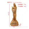 Escultura Estatua de Diosa Griega de la Riqueza Europea Transfronteriza Regalo Oficina de Caja Decoración de Resina Adornos de Riqueza