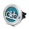 Clip de aromaterapia para coche de acero inoxidable 316L, clip para ventilación de coche, clip para bálsamo y perfume para coche, clip con forma de árbol de perfume para coche