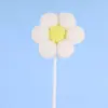 Bolo de aniversário bola de pelo flor pequena decoração plug-in girassol flor pequena decoração cartão plug-in mesa de sobremesa festa plug-in