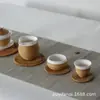 Vietnam Enredadera de Otoño Tejido a Mano Tapete para Taza de Té Aislamiento para Mesa de Comedor Portavasos Creativo Soporte para Olla de Arena Púrpura Tapete de Burbuja Seca