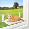 Nueva Hamaca Plegable para Gatos de Balcón con Ventosas Fuertes para Gatos, Hamaca Colgante de Ventana para Gatos Gordos, Cama para Gatos