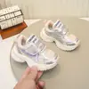 Nuevos Zapatos Deportivos de Otoño para Niños Niñas Malla Transpirable Niños Bebé Zapatos de Papá Antideslizantes Suela Suave Correr
