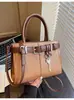 Bolso Transfronterizo para Mujer 2026 Primavera Nuevo Estilo Llavero Bolso de Mano de Moda Bolso Tote de Hombro Único de Gran Capacidad para Mujer
