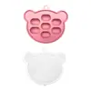 Popular Herramienta de Alimentación de Frutas y Verduras para Bebés de Amazon, Silicona de Grado Alimenticio, Alimentador de Frutas, Mordedera para Bebés