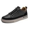 Sapatos Mocassim Slip-On de Cano Baixo Estilo Coreano Sapatos Preguiçosos Moda Primavera Sapatos Martin Flat Bloqueio de Cores Moderno Casual Tênis Esportivos Atacado