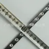 Cuero Sintético Negro con Ojales Tira de Ojales Cordón de Cuero Hebilla de Ojales Correa Bolsas Hechas a Mano DIY Accesorios para el Cabello Accesorios para Ropa Tira
