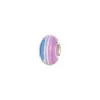 Cuentas de colores de agujero grande rayadas estilo Panjia cuentas de resina 8*14mm cuentas para pulsera diy una variedad de cuentas sueltas opcionales venta al por mayor