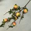 Nueva simulación fruta granada Año Nuevo Chino decoración sala de estar hogar bonsái flor falsa accesorios de fotografía fruta de simulación