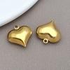 Acessórios para Joias DIY Aço Inoxidável Lua Crescente Estrela de Cinco Pontas Coração Anjo Pingente Colar Pulseira Brincos Material para Pingente