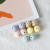 Cuentas Micro-flash Color Macaron de Calabaza Cuentas Acrílicas de Resina Japonesa Aretes Hechos a Mano Material para Aretes Accesorios