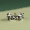 Rei do Cervo Dourado Vintage Old Crafts Mori Zhitian Escritura Jóias de Prata Anel para Homens e Mulheres S925 Jóias de Anel de Prata