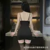 Gato Astuto Sexy Nueva Llegada Falda Lencera de Seda de Hielo Ropa Interior Sexy Seductora Traje de Neopreno Helado Vestido para Mujer