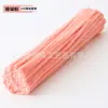 Palito de Zinco TorcidoPalito Torcido com Veludo Denso, Kit de Material DIY Feito à Mão, Adequado para Homens e Mulheres, Hastes de Chenille