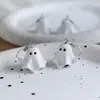 Venda Quente Transfronteiriça Xiyin Temu Popular Brincos Desenho Animado Fantasma Fofo 2024 Novos Brincos para Festa de Halloween e Carnaval