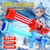 Pistola de Agua de Gran Capacidad y Largo Alcance Modelo Nuevo Transfronterizo Cañón de Agua Juguete Gadget de Lucha con Agua Estilo Gatling Venta al por Mayor