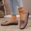 Nuevos Zapatos Planos Cómodos de Comercio Exterior Europeo y Americano para Mujer Primavera/Verano 2026 Cruzados de Boca Baja Calados para Mujer Amazon