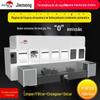 Nova energia máquina de limpeza ultrassônica automática a vácuo de hidrocarbonetos máquina de limpeza de polimento de semicondutores fotoelétricos projeto pesquisa e desenvolvimento
