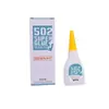 Cola Rápida Poderosa 502 para Reparo Instantâneo Adesivo 101 para Colar Plástico Transparente, Metal, Vidro e Materiais Macios, Cola para Reparo de Sapatos Atacado
