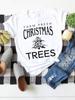 Novas Camisetas de Manga Curta Europeias e Americanas 2025 com Estilo de Letras, Tops da Moda com Camisetas de Manga Curta Estampadas para Moda de Natal e Ano Novo