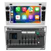 7 pulgadas Transfronterizo es Adecuado para Sistemas de Navegación Opel, Conectividad Android, Carplay Inalámbrico, GPS en el Coche, Multimedia de Control Central