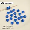 Fio Acrílico Donut Contas Coloridas Pulseira de Contas Feita à Mão DIY Colar Brincos Acessórios de Joias Material