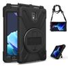 Funda protectora de silicona con soporte giratorio para Samsung Tab Active3 8.0 PC T570 con correa plana