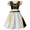 En stock: Vestido de Princesa con Estampado Digital y Mangas Volantes para Niñas Huntress + Bolso