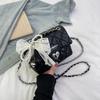 Bolso informal para mujer, primavera 2025, nueva moda, sencillo, pequeño, cuadrado, diseño de nicho, bandolera de hombro