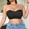 Sutiã Strapless Sem Costura Popular Europeu e Americano Transfronteiriço, Sutiã Sem Fio Push-Up Plus Size para Mulheres [Produção Personalizada]