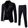 Nuevo Traje Casual Europeo Engrosado para Hombre Corte Slim Fit Blazer Estilo Coreano Ropa de Moda para Hombre para Comercio Exterior Transfronterizo