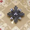 Broche Barroco Retro Broche de Cruz Exagerada Broche Moda Accesorios de Ropa Multifuncionales Stock al por Mayor
